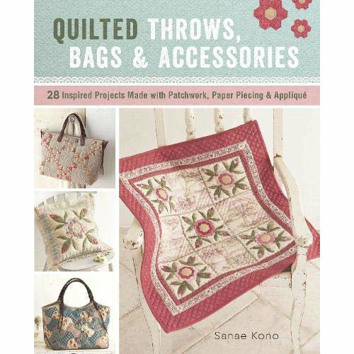 Quilted Throws, Bags & Accessories By Sanae Kono - The Book Bundle
