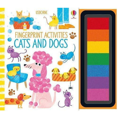 Usborne Fingerprint Activities Series 7 Books Collection Set (Under the Sea, Fingerprint) - The Book Bundle