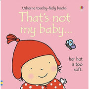 Set of three Fiona Watt That's Not My Touchy-Feely board books for ages 0-2, featuring textured pages and colorful illustrations.