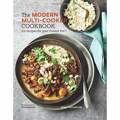 Two cookbooks from Ryland Peters & Small featuring modern multi-cooker recipes and ketogenic diet dishes by Jenny Tschiesche.