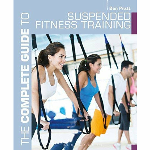 Set of three paperback fitness books including The World's Fittest Book, Suspended Fitness Training, and Bodybuilding Cookbook by Ross Edgley.