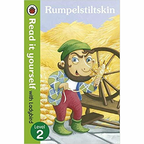 Read it Yourself with Ladybird Level 2: 6 Books Box Set (Fox, Man, Beauty, Rumplestiltskin, Chicken, Hood) - The Book Bundle