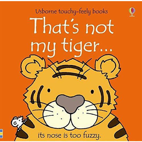 Usborne Thats Not Wild Animals 6 Books Collection  Set Series 2 (Thats Not My Fox,My Tiger,My Bear,My Owl,My Badger,My Otter) - The Book Bundle