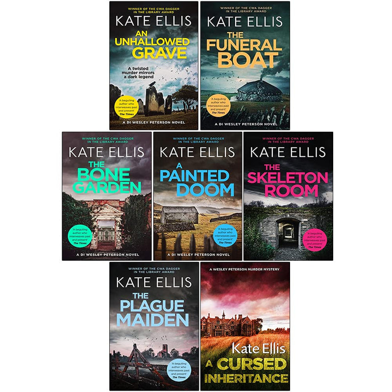 Kate Ellis Wesley Peterson Series 7 Books Collection Set (An Unhallowed Grave0 - The Book Bundle