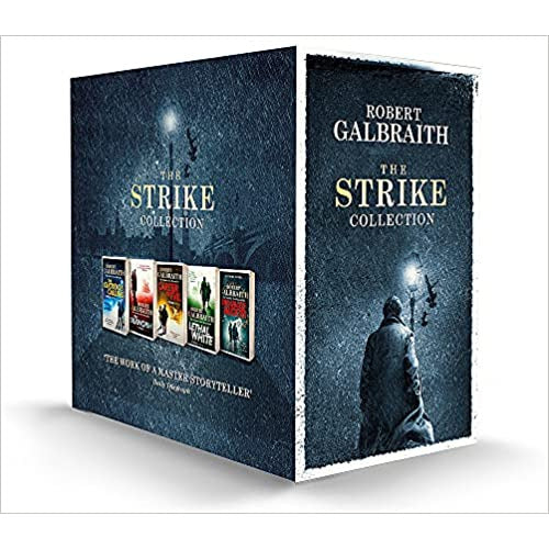 Robert Galbraith Strike Collection 5 Books Box Set (Cuckoo's Calling, Silkworm Lethal White) - The Book Bundle