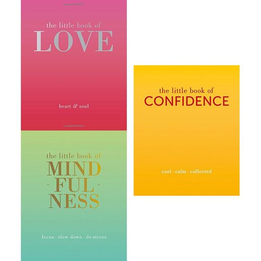 tiddy rowan collection 3 books set (the little book of love, the little book of mindfulness, the little book of confidence: cool calm collected) - The Book Bundle