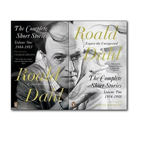 Roald Dahl The Complete Short Stories Collection Volume one and Volume two - The Book Bundle