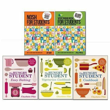 The Student Cookbook Collection 5 Books Set - The Book Bundle