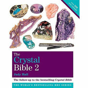 The Crystal Bible 4 Books Collection by Judy Hall, paperback edition, featuring colorful crystal illustrations on the cover.