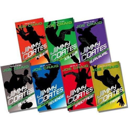 Joe Craig Collection Jimmy Coates Series 7 Books Set Pack New, Survival , Power - The Book Bundle