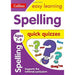Spelling Quick Quizzes Ages 7-9: Ideal for Home Learning - The Book Bundle