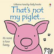 Thats not my touchy feely series 15 :3 books collection set (piglet, owl, goat) - The Book Bundle