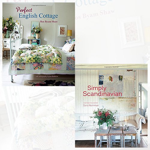 Perfect English Cottage & Simply Scandinavian - 20 stylish and inspirational Scandi homes 2 Books Collection Set - The Book Bundle