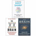 Keep Sharp, The Brain, The XX Brain 3 Books Collection Set - The Book Bundle