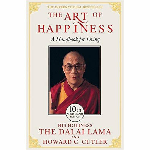On Life After Death, On Grief And Grieving, Mindset Carol Dweck, The Art of Happiness 10th Anniversary 4 Books Collection Set - The Book Bundle