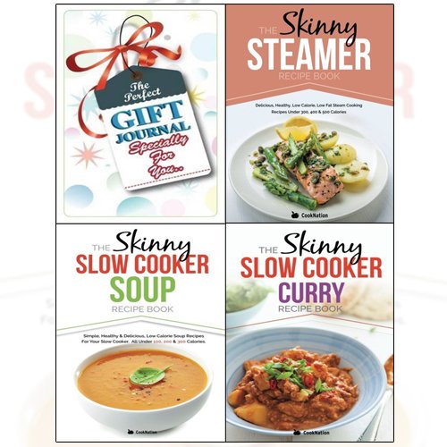 Skinny Slow Cooker Curry Recipe Book Collection 3 Books Set - The Book Bundle