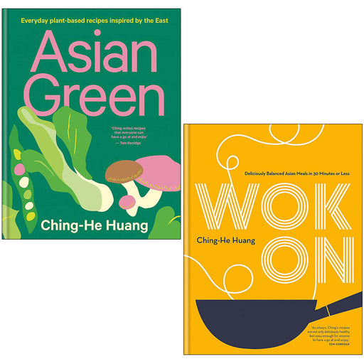 Ching-He Huang 2 Books Collection Set Asian Green, Wok On - The Book Bundle