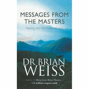 Set of three Dr. Brian Weiss paperback books including Messages From The Masters, featuring non-fiction spiritual and healing topics.