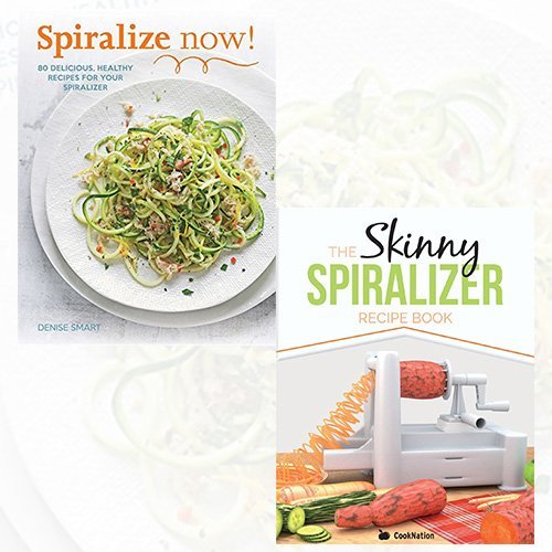 Spiralizer Recipe Book Collection 2 Books Bundle - The Book Bundle