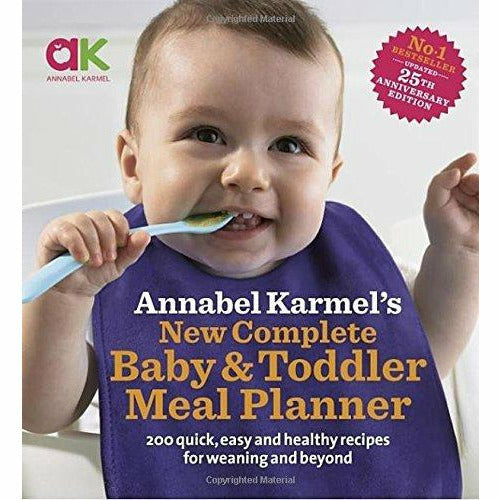 New Complete& Toddler,Top 100 Baby  3 Books Bundle Annabel Karmel Collection - The Book Bundle