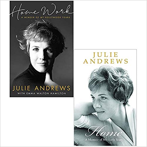 Julie Andrews 2 Books Collection Set Home Work, Home (Individual Directors) - The Book Bundle