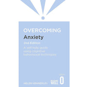 Set of four paperback non-fiction books by Mark Freeston, including Overcoming Anxiety and The Baby Sleep Solution, with book covers visible.