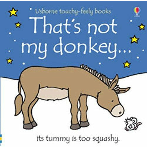 Thats not my touchy feely series 12 :3 books collection set (bear, panda, donkey) - The Book Bundle