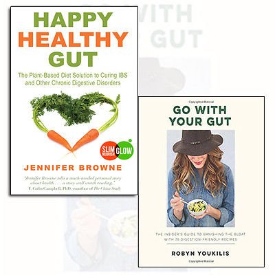 Go With Your Gut and Happy Healthy Gut 2 Books Bundle Collection Set - The Book Bundle