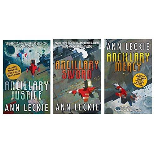 Imperial Radch 3 Book Collection, Books 1-3 - Ancillary Justice, Ancillary Sword and Ancillary Mercy - Ann Leckie Set - The Book Bundle