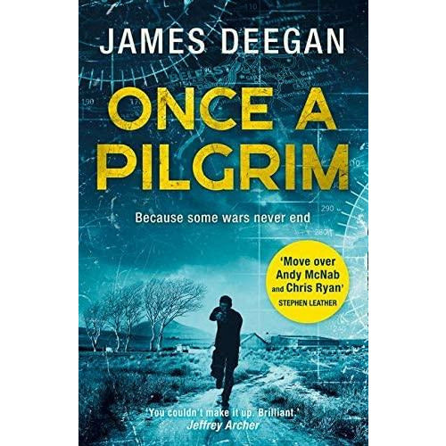 A John Carr Thriller 2 Books Collection Set By James Deegan (Once a Pilgrim, The Angry Sea) - The Book Bundle