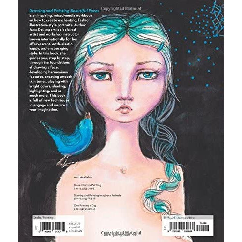 Drawing and Painting Beautiful Faces: A Mixed-Media Portrait Workshop - The Book Bundle