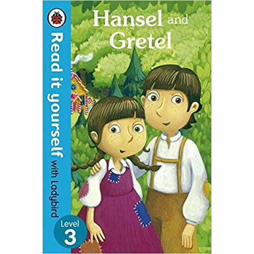 Read it Yourself with Ladybird - Level 3: 6 Books  Box Set (Jack and the Beanstalk,Rapunzel,Elves,Jungle,Aladdin,Hansel) - The Book Bundle