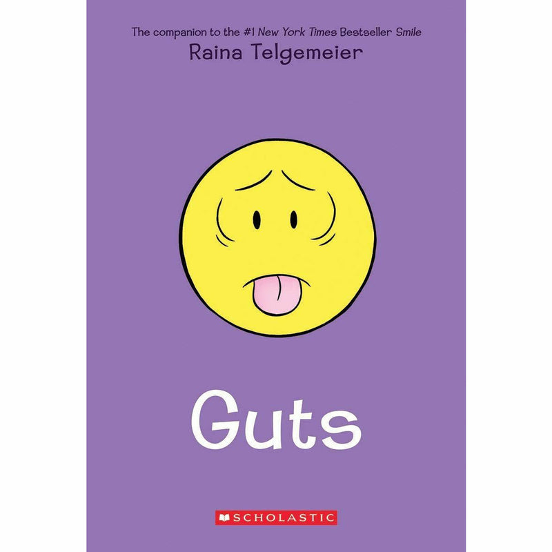 Raina Telgemeier Collection 5 Books Set (Smile, Drama, Sisters, Ghosts, Guts) - The Book Bundle