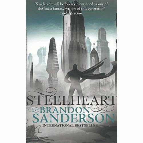 Brandon Sanderson Reckoners Series 3 Books Bundle Collection With Gift Journal (Firefight, Steelheart, Mitosis) - The Book Bundle