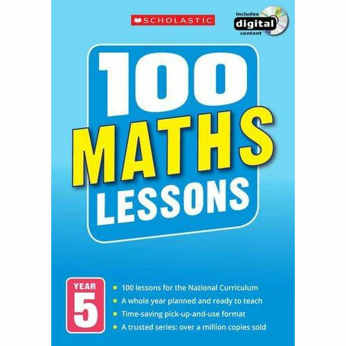 100 Maths Lessons for the National Curriculum for teaching ages 9-10 (Year 5). - The Book Bundle