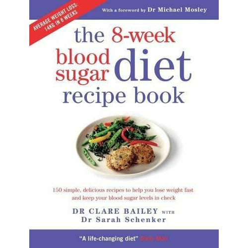 Blood Sugar Diet Slim Glow Nourish Recipe Book and 8-Week Blood Sugar Diet 2 Books Bundle Collection - The Book Bundle