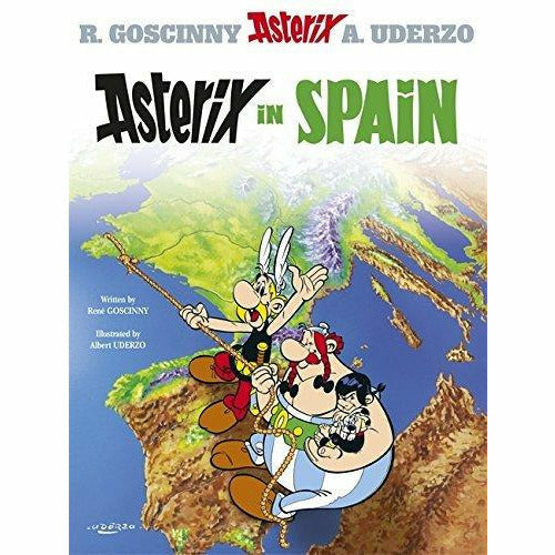 Asterix Omnibus Series Collection 5 Books Set By Rene Goscinny - The Book Bundle