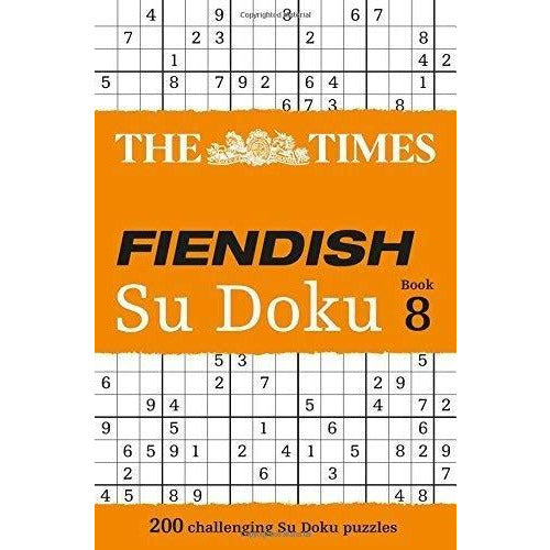 The Times Fiendish Su Doku Book (7-9) Series 2 :3 Books Collection Set - The Book Bundle
