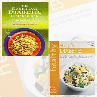 Healthy Eating for Diabetes and The Everyday Diabetic Cookbook 2 Book Bundles Collection - The Book Bundle