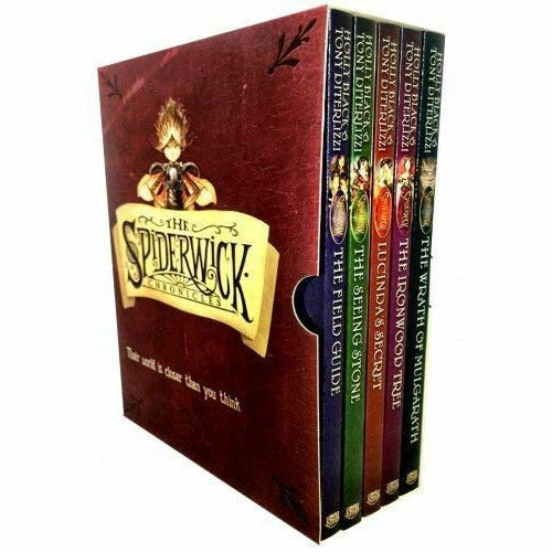 Spiderwick Chronicles 5 Books Pack Set Collection - The Book Bundle