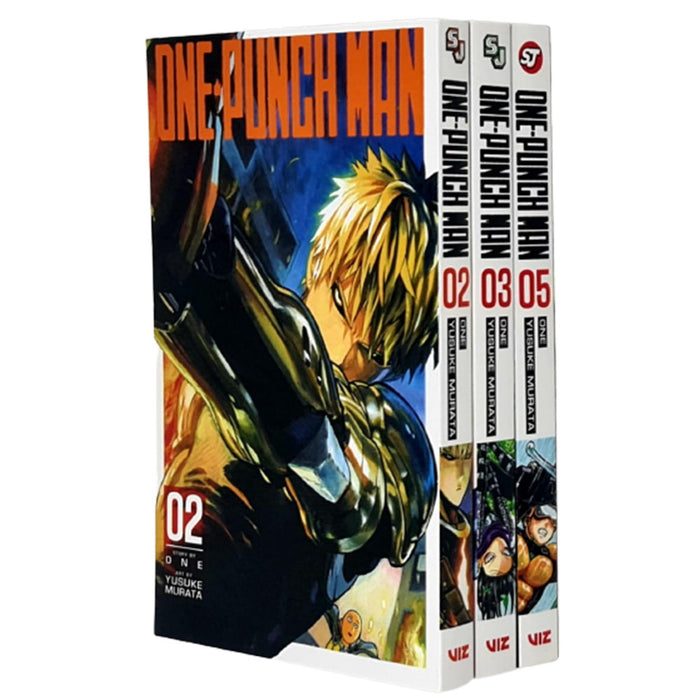 One Punch Man Volume 2,3,5 Collection 3 Books Set (Series 1) - The Book Bundle