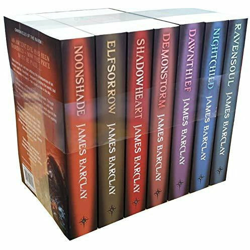 James Barclay Legends of the Raven 7 Books Collection Set (Shadowheart, Demonstorm, Noonshade, Ravensoul, Nightchild) - The Book Bundle