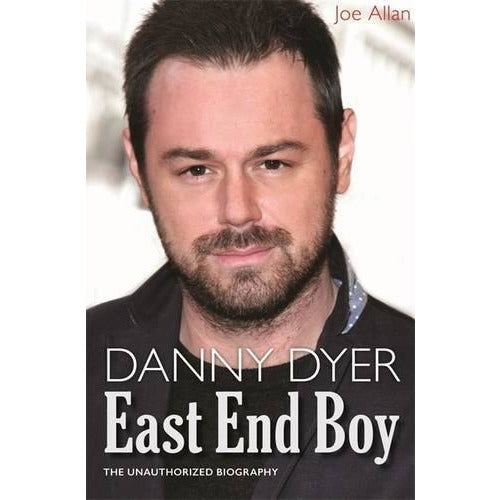 Paperback biography of Danny Dyer by Joe Allan, published by Michael O'Mara Books Ltd, featuring a cover image of the book.
