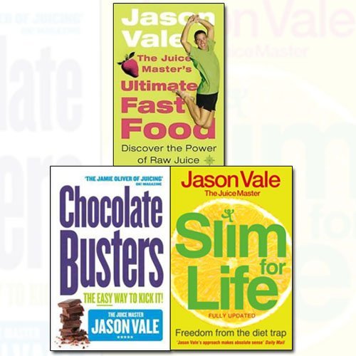 Jason Vale Collection 3 Books Bundle (Freedom from the Diet Trap, Chocolate Busters, The Juice Master's Ultimate Fast Food) - The Book Bundle