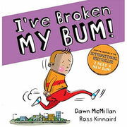 Cover image of The New Bum Series 2 book collection by Dawn McMillan, featuring colorful illustrations and playful fonts.