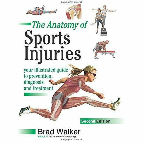 Worlds fittest book, anatomy of stretching and sports injuries 3 books collection set - The Book Bundle