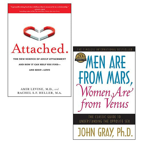 Men Are from Mars, Women Are from Venus And Attached 2 Books Collection Set - The Book Bundle