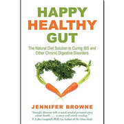 Happy Healthy Gut and Gut Makeover recipe book set by Jennifer Browne, featuring three paperback books on gut health and digestion.