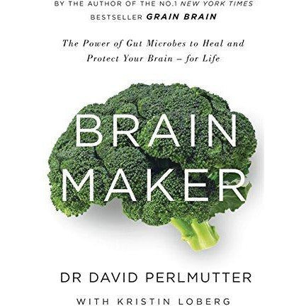 Grain Brain, The No-Grain Diet and Brain Maker Collection 3 Books Bundle - The Book Bundle