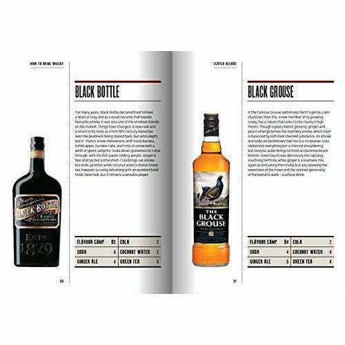 Hardcover copy of "Whisky: The Manual" by Dave Broom, featuring the book's cover for a no-nonsense guide to enjoying whisky.